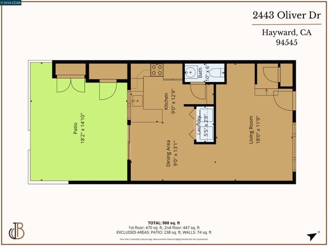 2443 Oliver Dr, Hayward, CA 94545