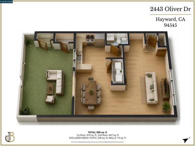 2443 Oliver Dr, Hayward, CA 94545