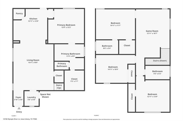 13738 Olympic River Lane, Iowa Colony, TX 77583