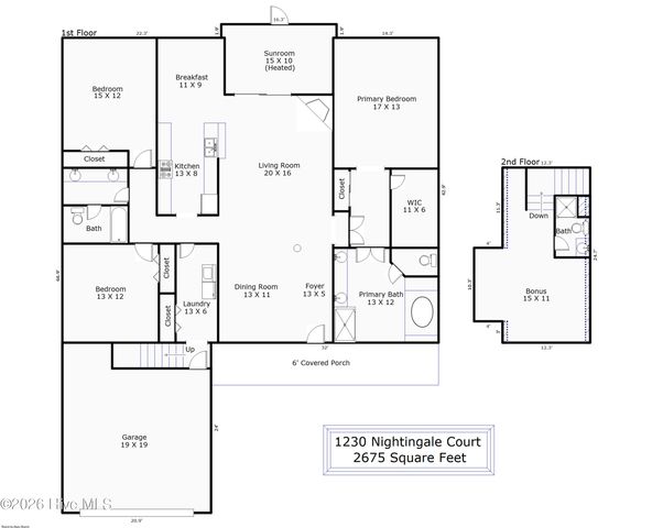 1230 Nightingale Court, Leland, NC 28451