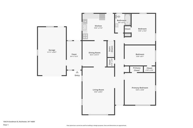 1542 North Goodman Street, Rochester, NY 14609