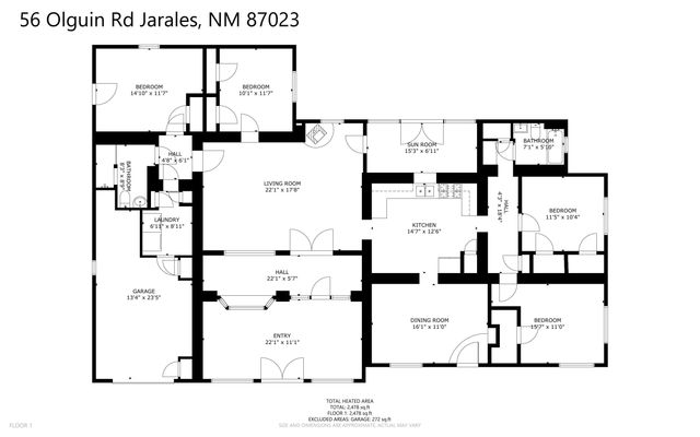 56 Olguin Road, Jarales, NM 87023