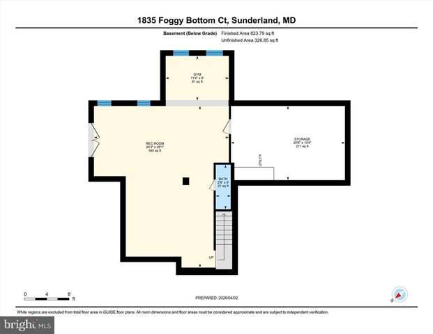 1835 FOGGY BOTTOM CT, Sunderland, MD 20689