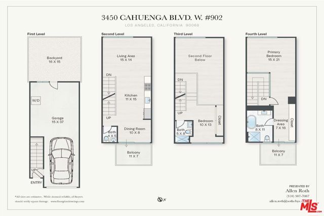 3450 Cahuenga Boulevard 902, Los Angeles, CA 90068