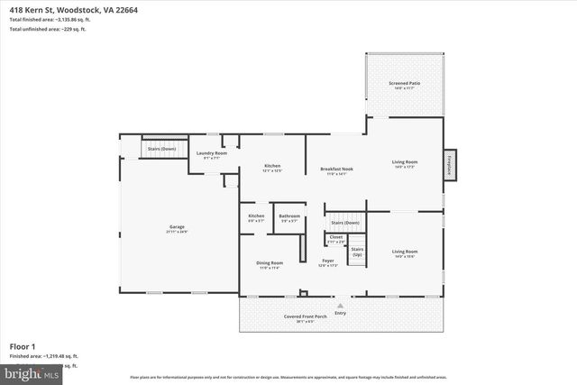 418 KERN ST, Woodstock, VA 22664