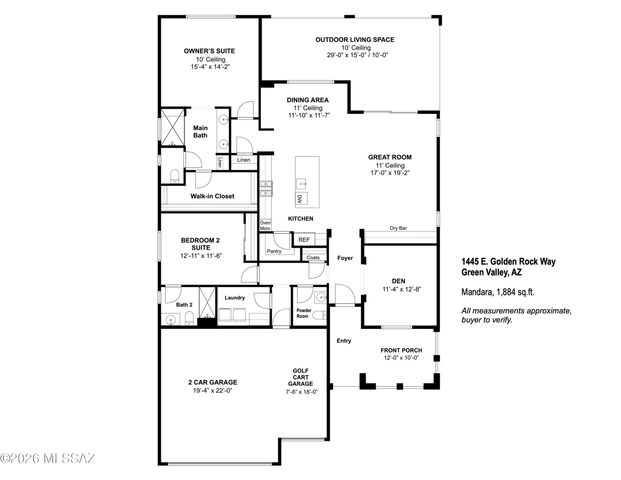 1445 E Golden Rock Way, Green Valley, AZ 85614
