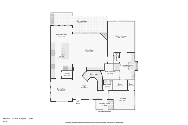 1123 Blue Lake Boulevard, Arlington, TX 76005