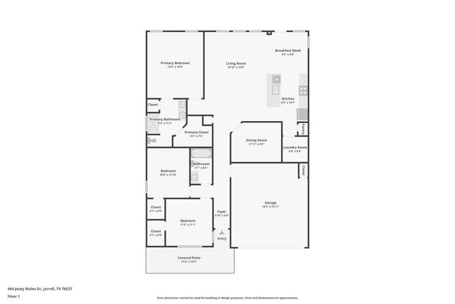 464 Josey Wales DR, Jarrell, TX 76537