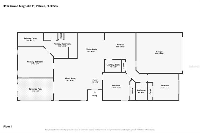3512 GRAND MAGNOLIA PLACE, Valrico, FL 33596