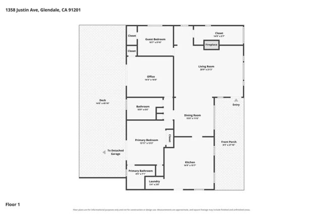 1358 Justin, Glendale, CA 91201