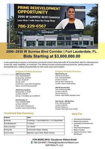 2990 W Sunrise Boulevard, Fort Lauderdale, FL 33311