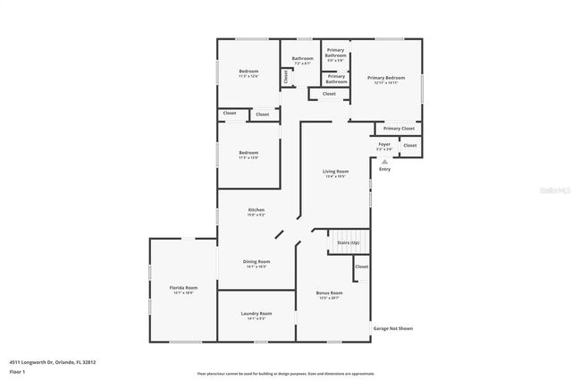 4511 LONGWORTH DRIVE, Orlando, FL 32812