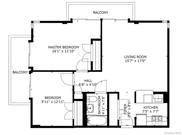 102-02 Queens Boulevard 4C, Forest Hills, NY 11375