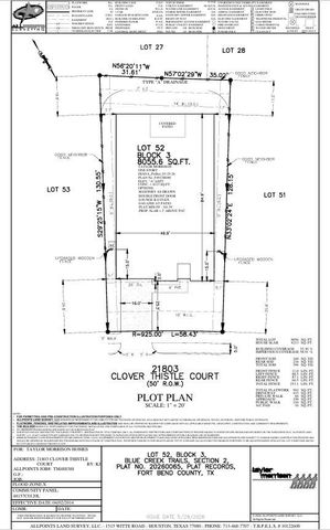 21803 Clover Thistle Court, Richmond, TX 77407