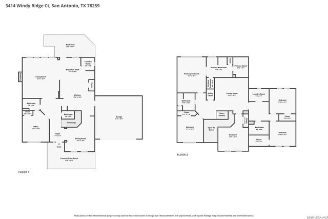 3414 WINDY RIDGE CT, San Antonio, TX 78259