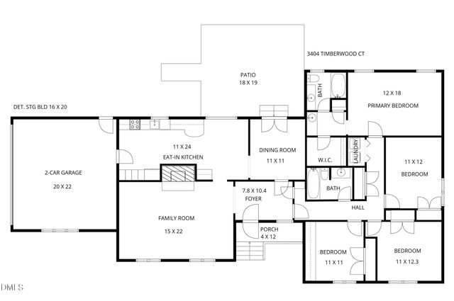 3404 Timberwood Court, Raleigh, NC 27606
