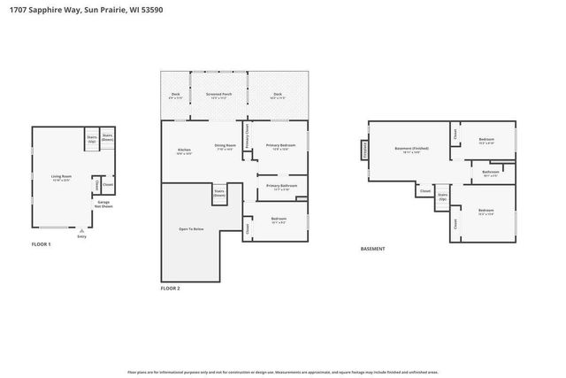 1707 Sapphire Way, Sun Prairie, WI 53590