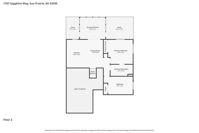 1707 Sapphire Way, Sun Prairie, WI 53590