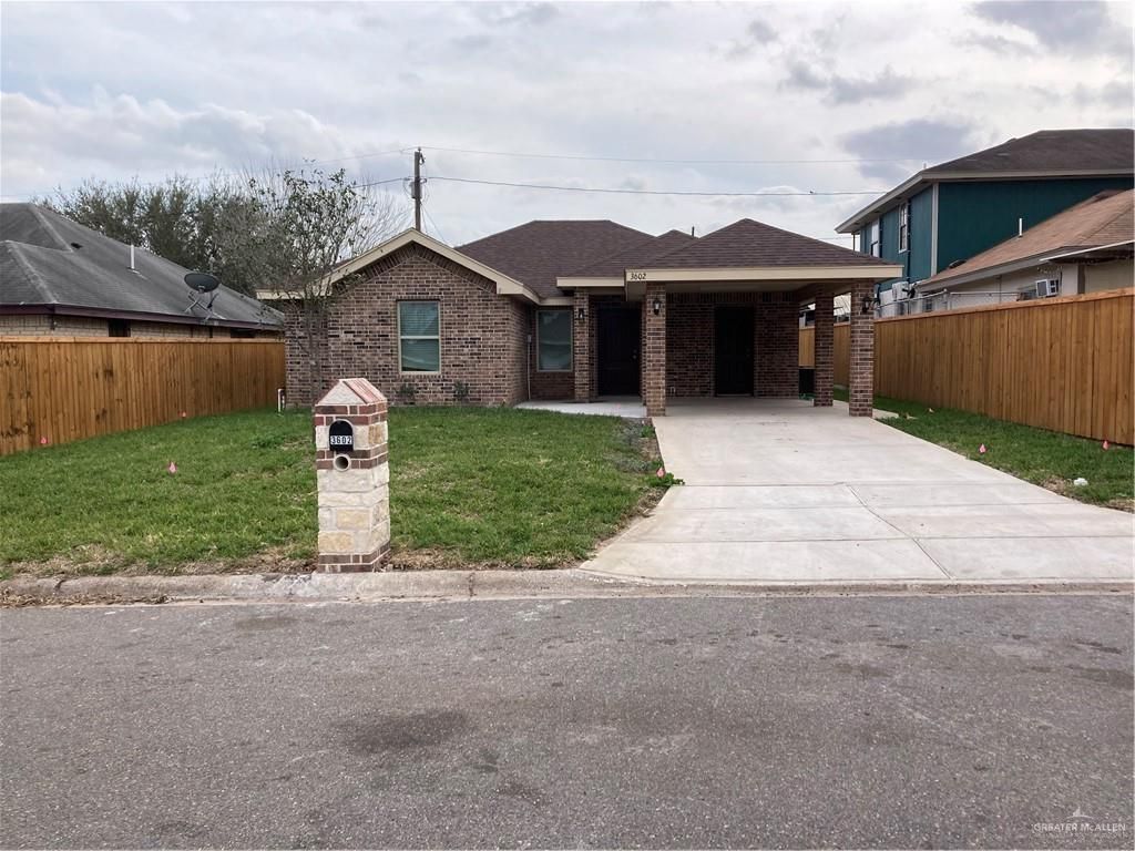 3602 Mina De Oro Street, Edinburg, TX 78542