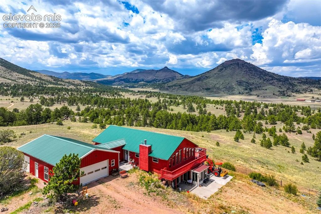 449 County Road 85, Guffey, CO 80820 — exterior