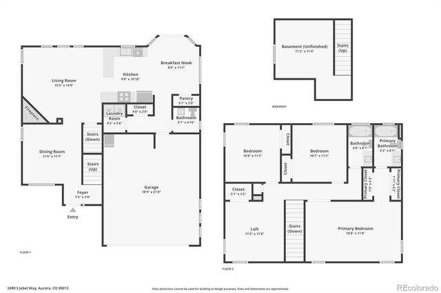 2490 S Jebel Way, Aurora, CO 80013