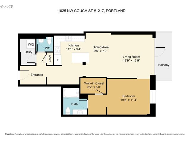 1025 Nw COUCH St 1217, Portland, OR 97209