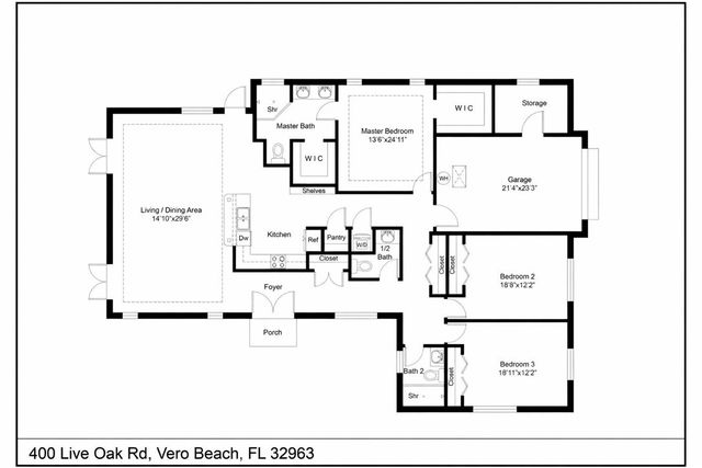 400 Live Oak Road, Vero Beach, FL 32963