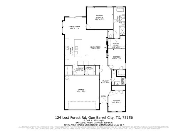 124 lost forest Road, Gun Barrel City, TX 75156