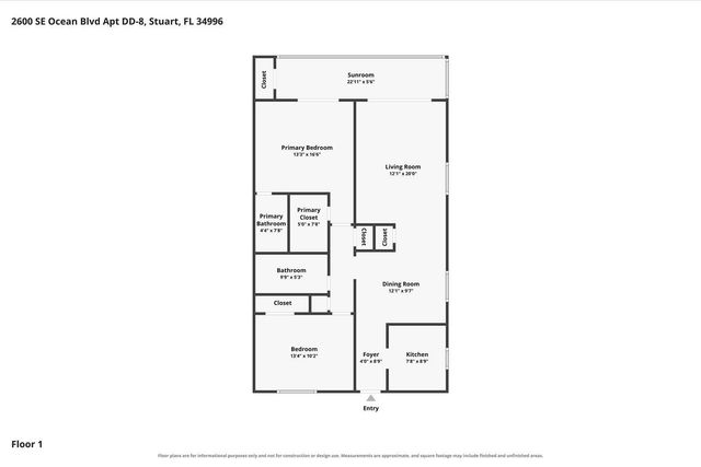 2600 SE OCEAN Boulevard DD-8, Stuart, FL 34996