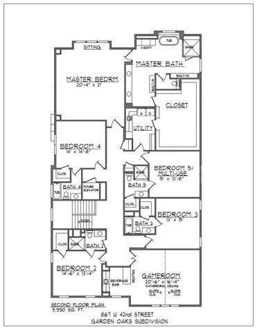 867 W 42nd Street, Houston, TX 77018