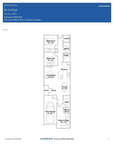 3636 Maggie Road, Mustang, OK 73064