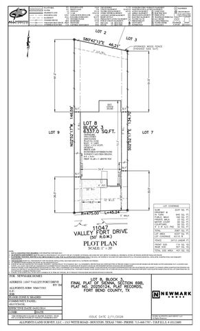 11047 Valley Fort Drive, Missouri City, TX 77459