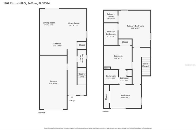 1102 CITRUS HILL COURT, Seffner, FL 33584