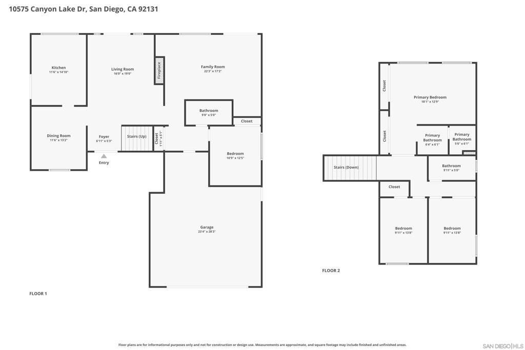 Image 27 of property listing at 10575 Canyon Lake Dr, San Diego, CA 92131
