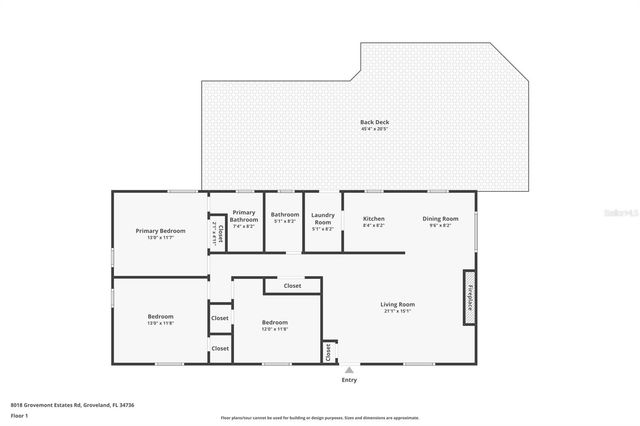 8018 GROVEMONT ESTATES ROAD, Groveland, FL 34736