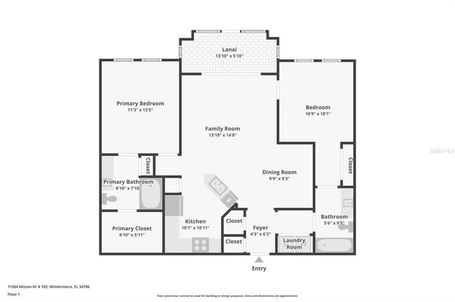 11564 MIZZON DRIVE 102, Windermere, FL 34786