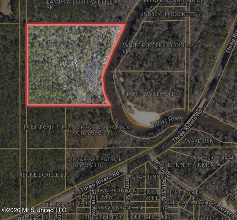 0 Off Three Rivers, Gulfport, MS 39503