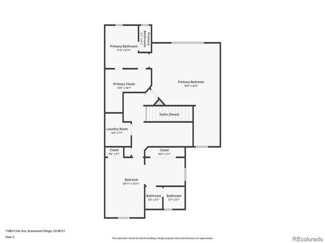 11883 E Fair Ave, Greenwood Village, CO 80111