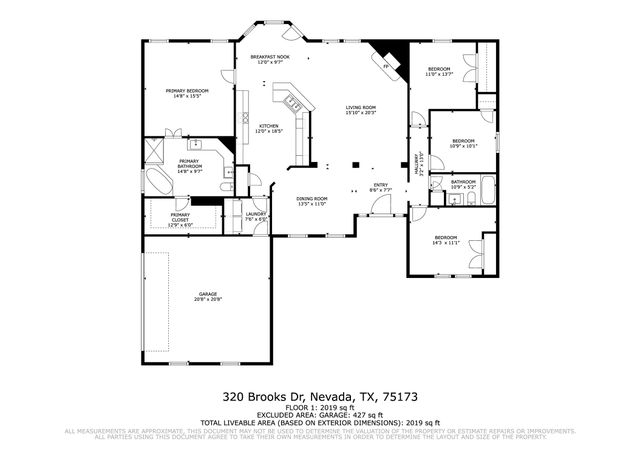 320 Brooks Drive, Nevada, TX 75173