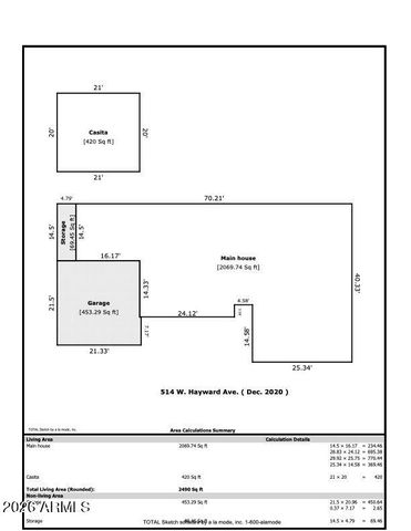514 W HAYWARD Avenue, Phoenix, AZ 85021