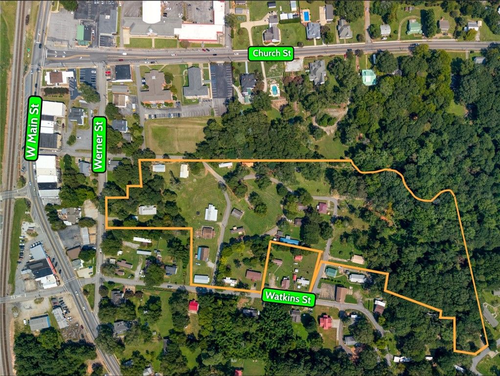 202, 206, 209, 102, etc Head, Werner, Kelley, Watkins, etc Street, Central, SC 29630