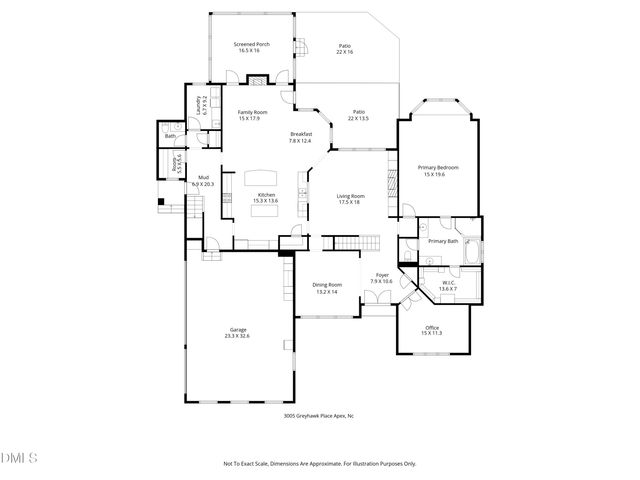 3005 Greyhawk Place, Apex, NC 27539