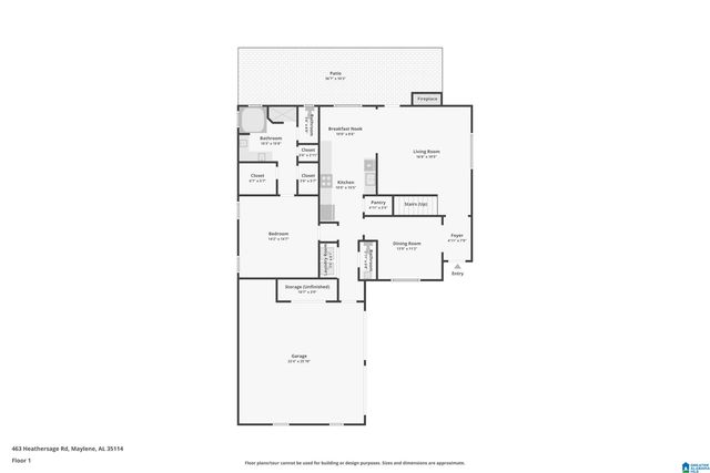 463 HEATHERSAGE ROAD, Maylene, AL 35114