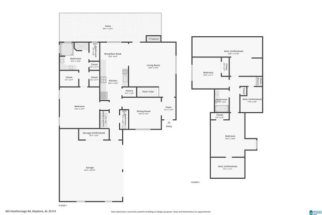 463 HEATHERSAGE ROAD, Maylene, AL 35114