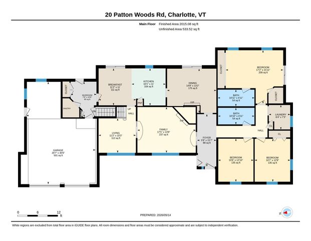 20 Patton Woods Road, Charlotte, VT 05445