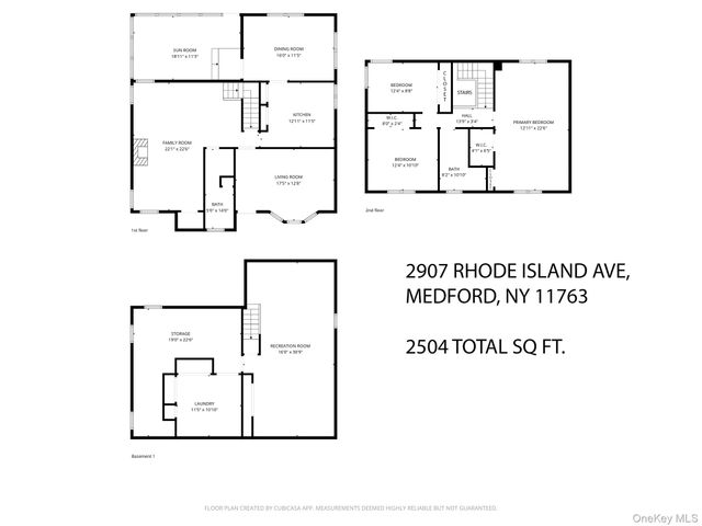 2907 Rhode Island Avenue, Medford, NY 11763