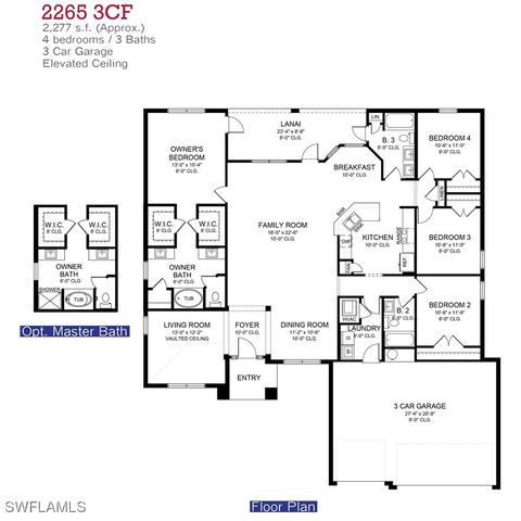 4201 Jacaranda PKWY W, Cape Coral, FL 33993