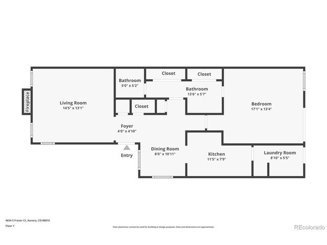 4634 S Fraser Ct F, Aurora, CO 80015