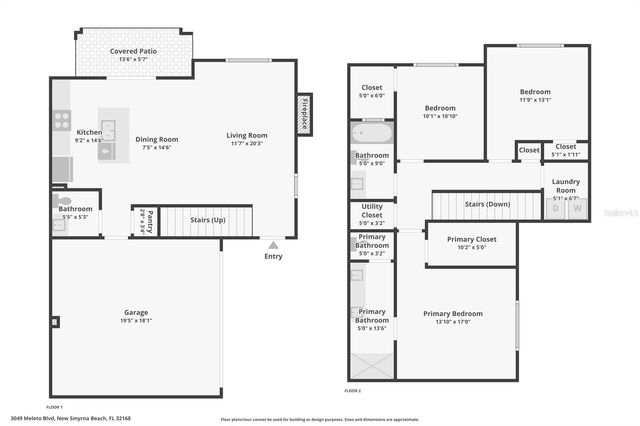 3049 MELETO BOULEVARD, New Smyrna Beach, FL 32168