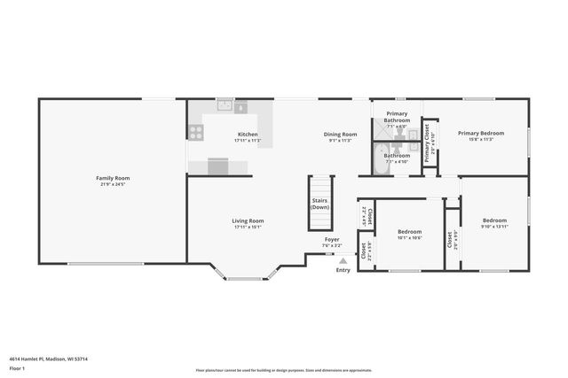 4614 Hamlet Place, Madison, WI 53714